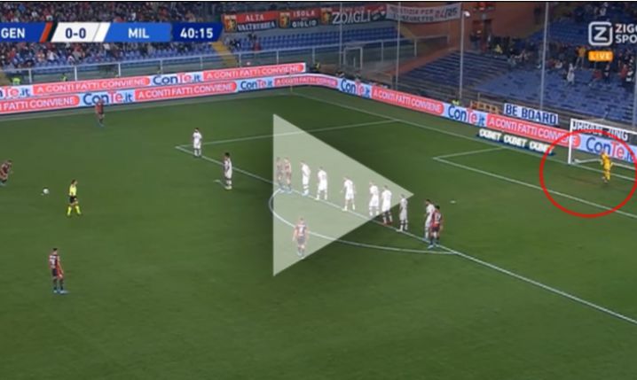 FATALNY błąd Pepe Reiny i Milan przegrywa 0-1! [VIDEO]